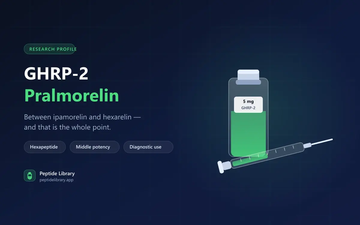 GHRP-2 (Pralmorelin): The Middle Option in the GHRP Family — Peptide Library research guide