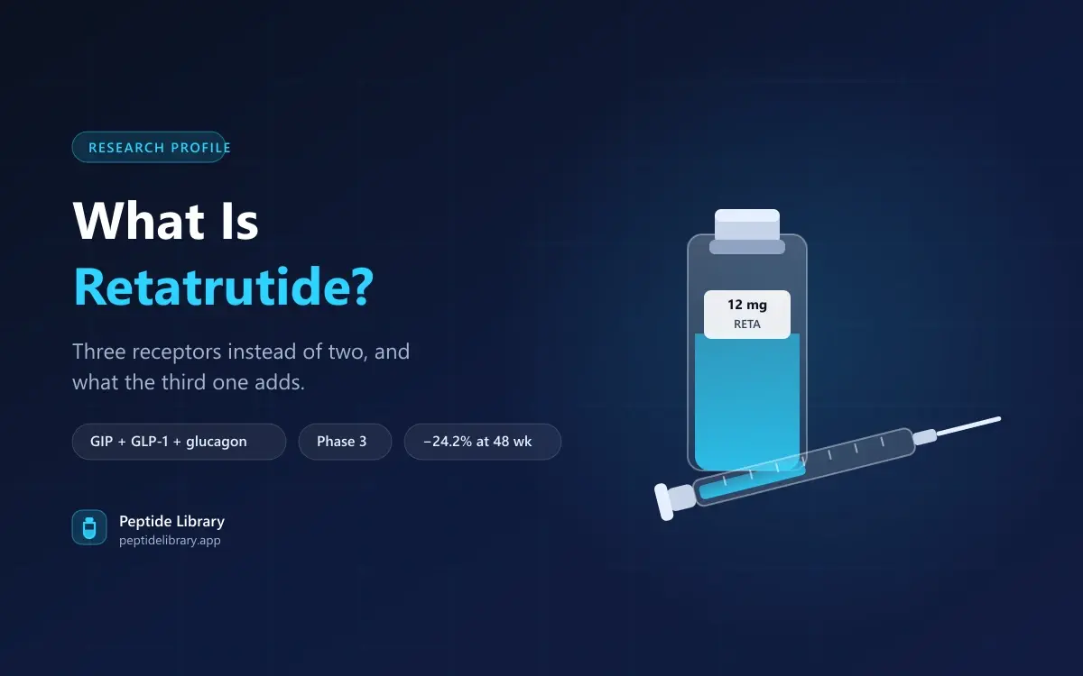 What Is Retatrutide? The Triple Agonist, Explained — Peptide Library research guide