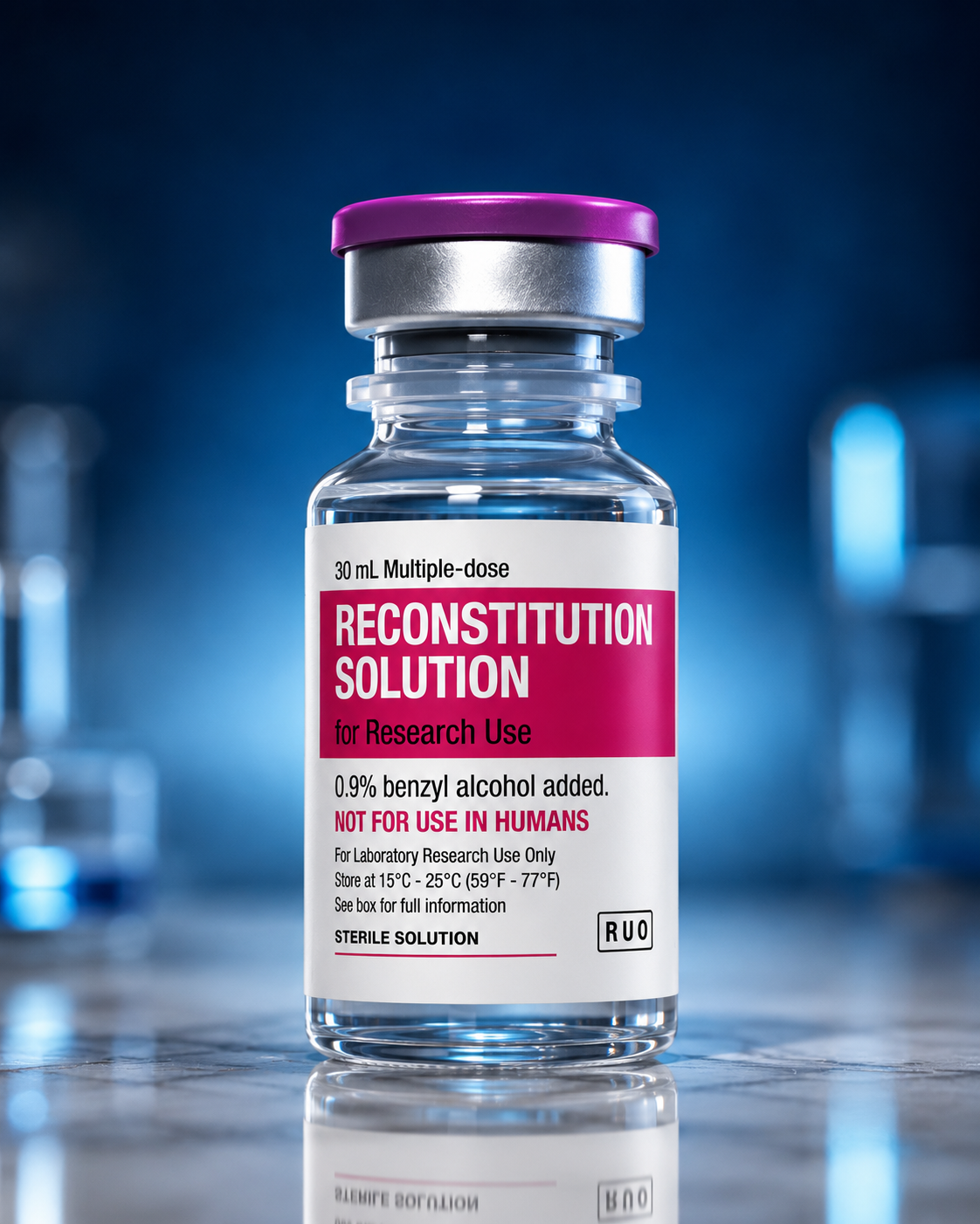 Reconstitution Solution — Laboratory Research Diluent - 30ml- 1 vial