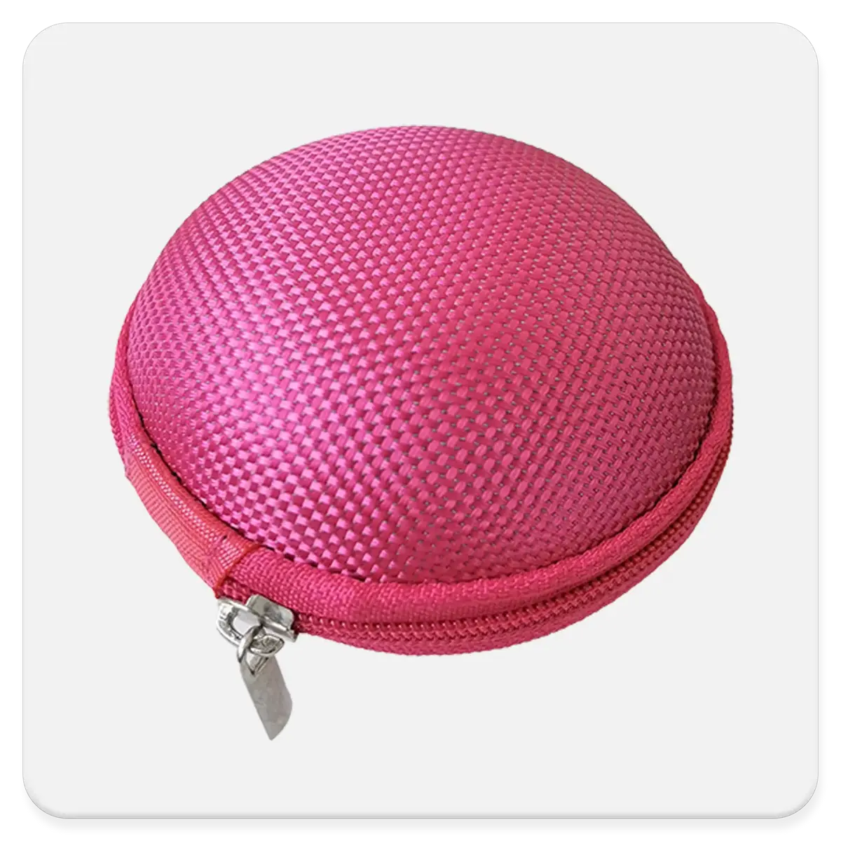 Padded Storage Case - 7 Slot - Deep Pink