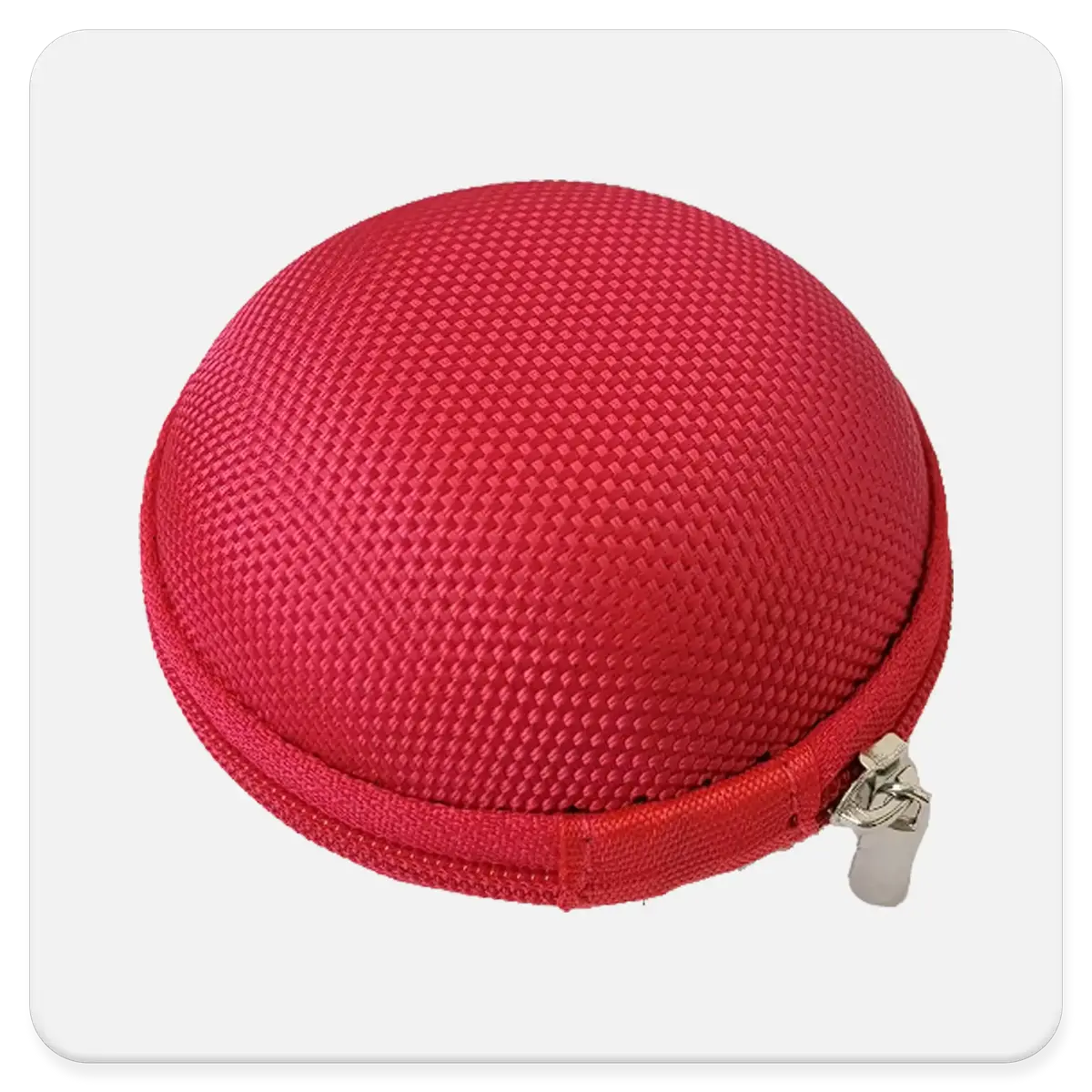 Padded Storage Case - 7 Slot - Red