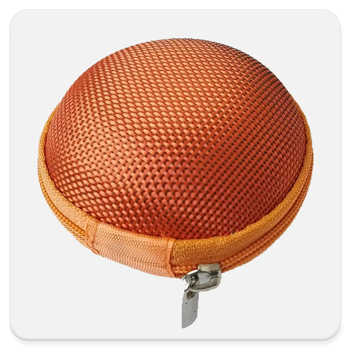 Padded Storage Case - 7 Slot - Orangered