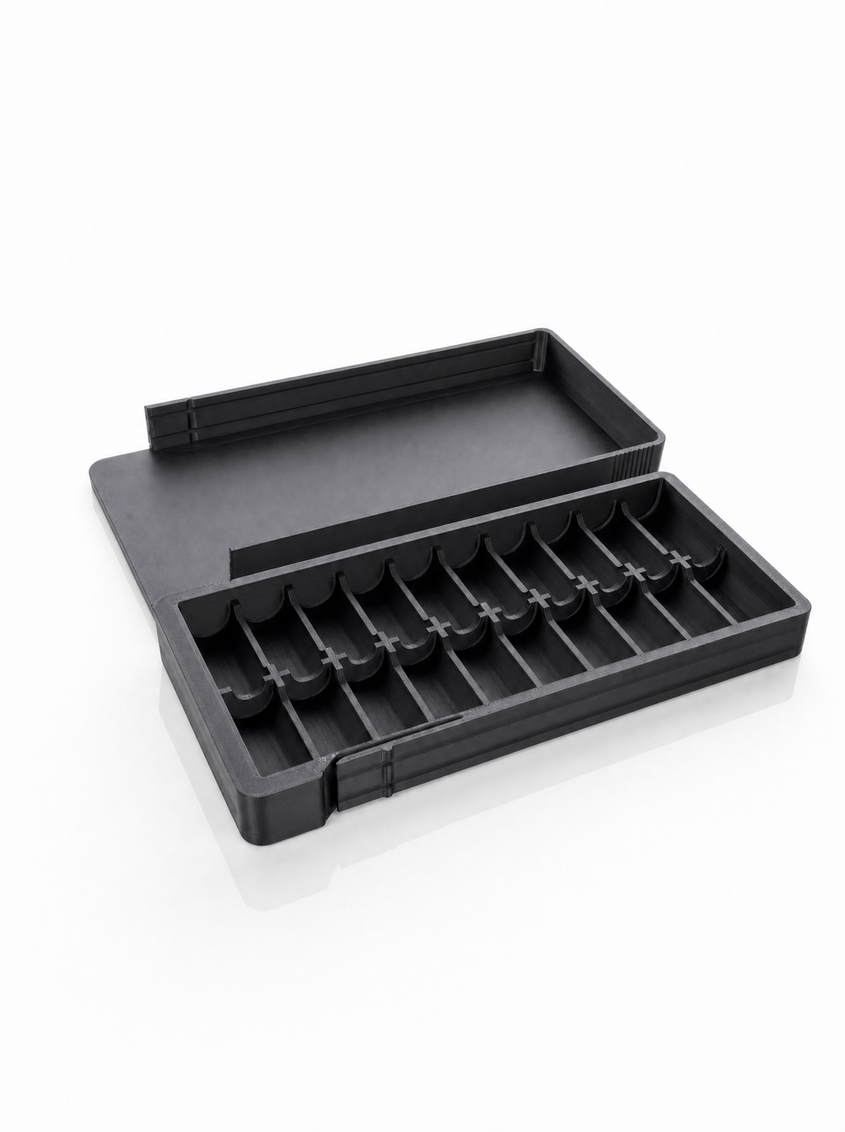 3D-Printed Peptide Case – 20-Vial Organizer Double-Row