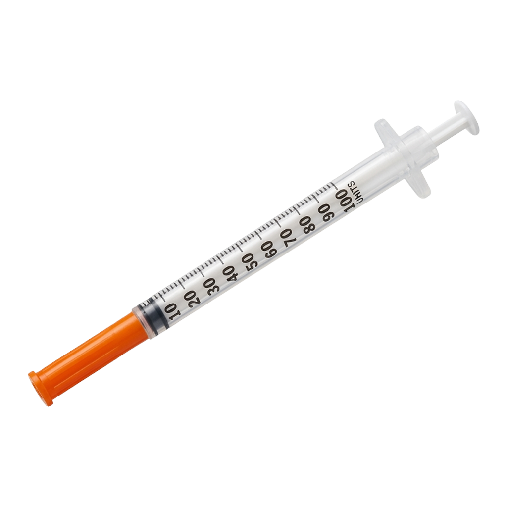 1mL Precision Measurement Peptide Syringes 31G x 8mm, 100 Count