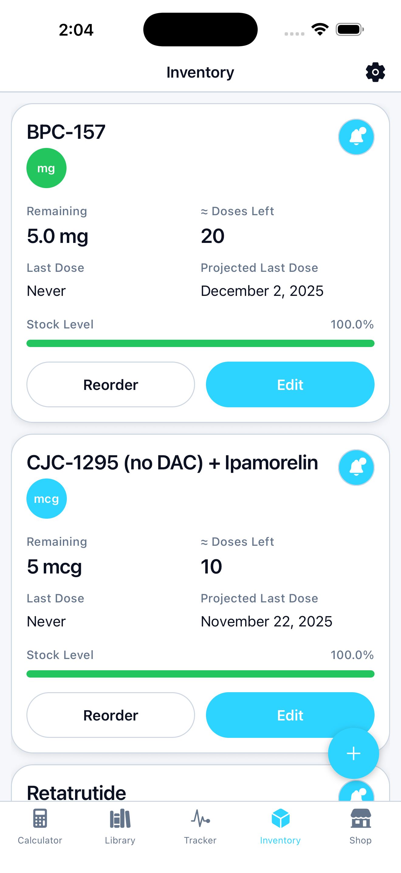 Peptide Library app screenshot 6